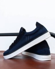 Чоловічі кеди літні RIVO BLUE сині боковий профіль