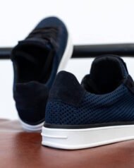 Чоловічі кеди літні RIVO BLUE сині задній ракурс