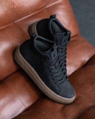 пропиши всю информацию для сео фото товара чоловічі ботинки NERO BLACK