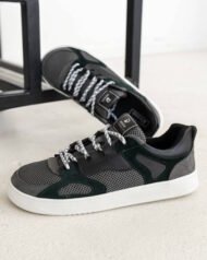 Чоловічі Barefoot анатомічні FLY GREEN зелені профіль пари під кутом