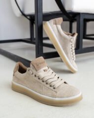 Чоловічі кеди літні AERO WHITE білі студійний вигляд пари