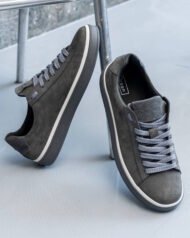 Сірі чоловічі кеди BLAZE GREY пара ракурс під кутом