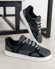 Чоловічі Barefoot анатомічні FLY GREEN зелені боковий профіль пари