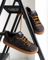 Чоловічі Barefoot анатомічні FLY BROWN коричневі пара на підставці