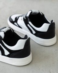 Чоловічі Barefoot анатомічні FLY WHITE білі мінімалістичні кросівки вигляд ззаду