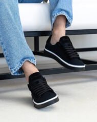 пропиши всю інформацію для сео фото товара чоловічі кеди літні RIVO BLACK